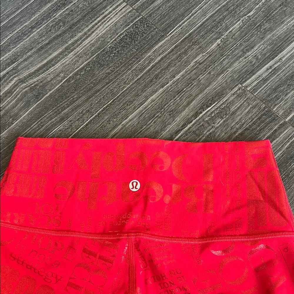 Lululemon Wunder Under 20 Year Manifesto Leggings